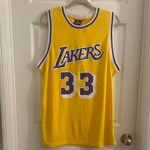 Lakers Yellow Basketball Tank Top
